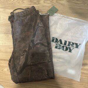 Dairy Boy River Camo Sweatpants